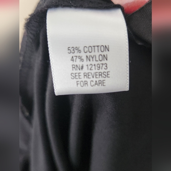 Simply Vera by Vera Wang Black Swing Shift Jacket - Size Medium - Picture 6 of 10